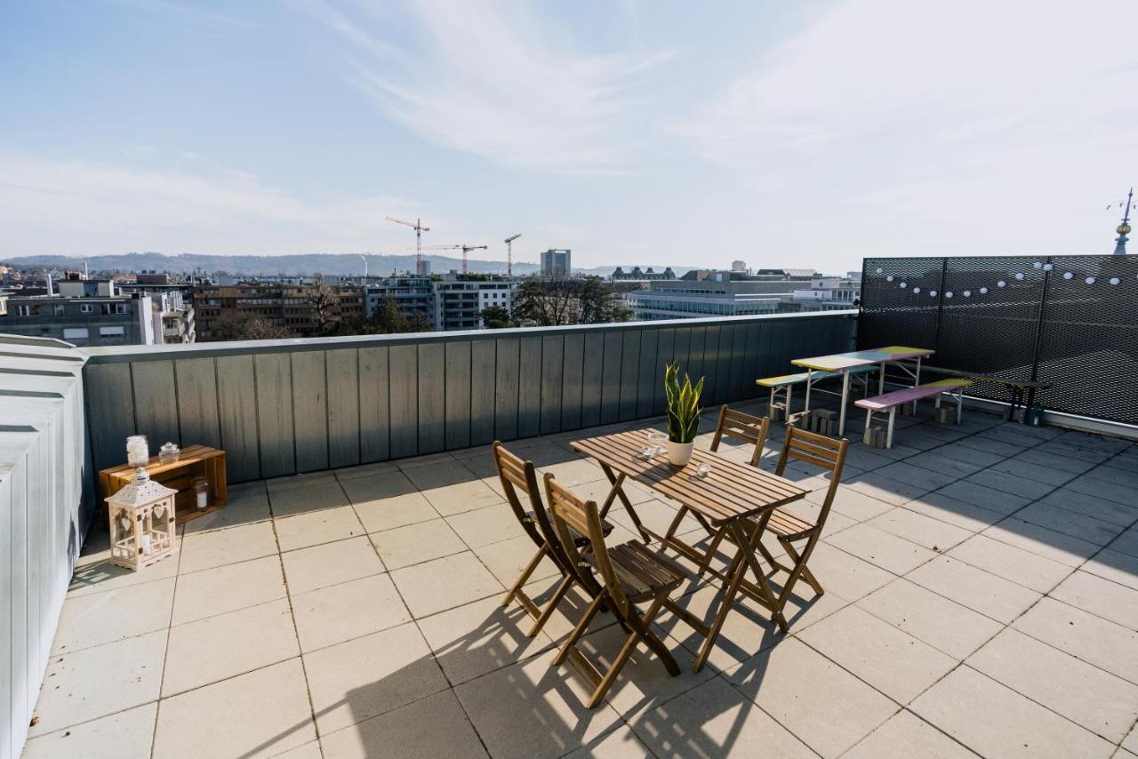 Eigene Wohnung Im Stadtzentrum Mit Wunderschoener Dachterrasse Биль Экстерьер фото